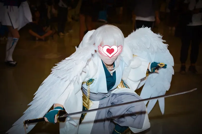 New Arrive Angel Feather Wings White Red Fashion Show Displays Wedding Cosplay Game Costume Festival Party Adult Model Props