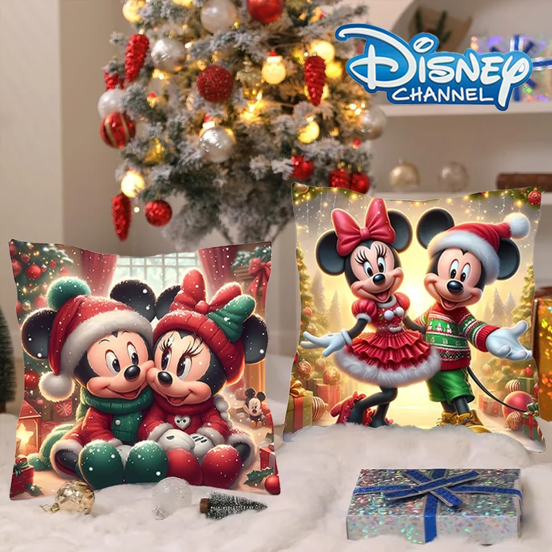Наволочка с Микки Маусом мягкая бархатная наволочка из персиковой кожи диван для