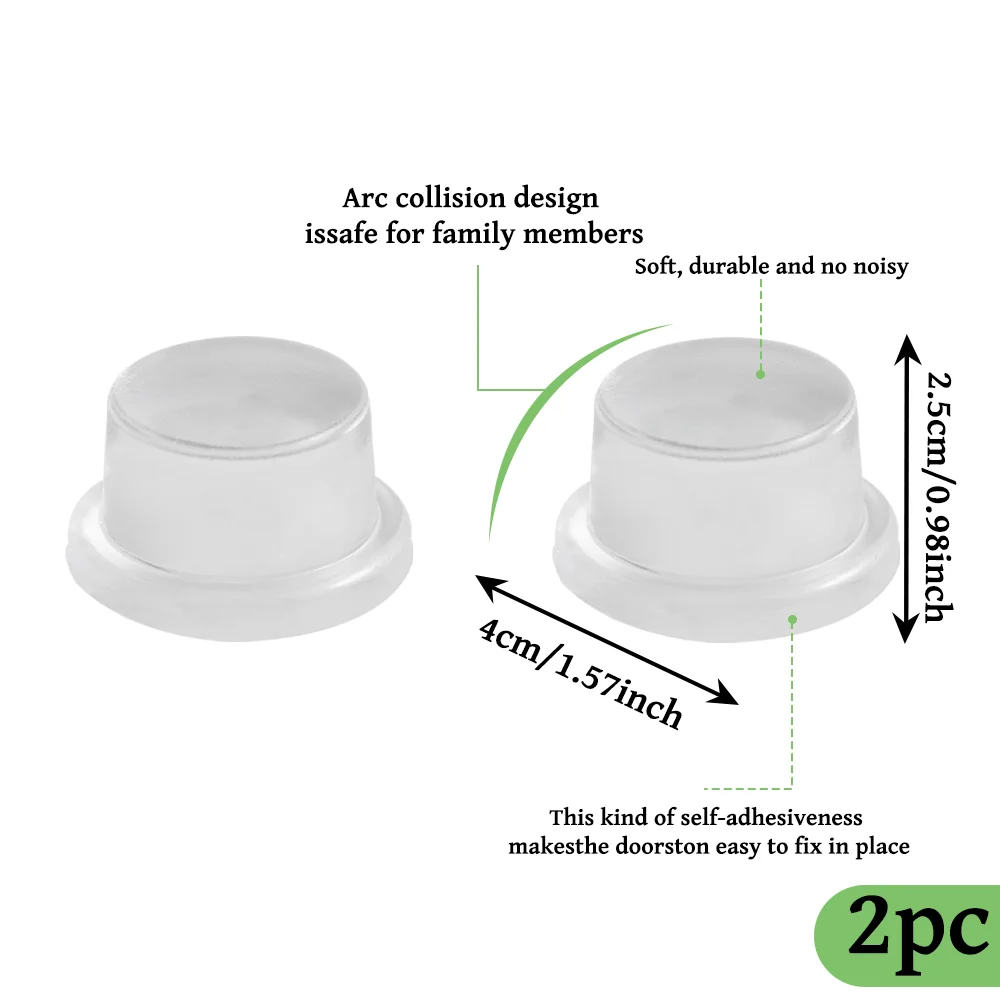 

Силиконовый дверной ограничитель