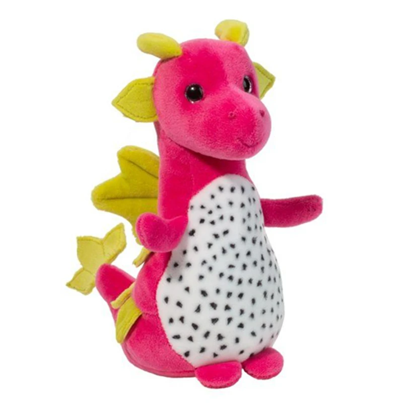 

Dragon Fruit Dragon Macaroon Plush Toy Soft Stuffed Animal Dragon Fruit Dinosaur Plushie Doll Kawaii Peluche Gift For Kids