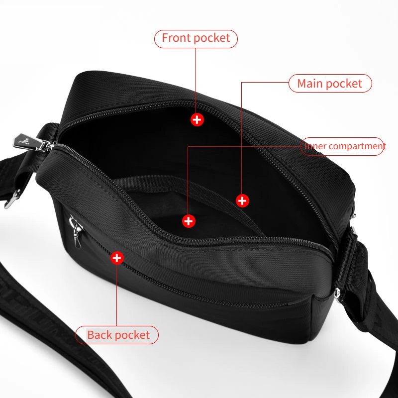 Septwolves Shoulder Bag Men's Bag messenger bag high-capacity waterproof  satchel bags for men Business Brand Shoulder Bag