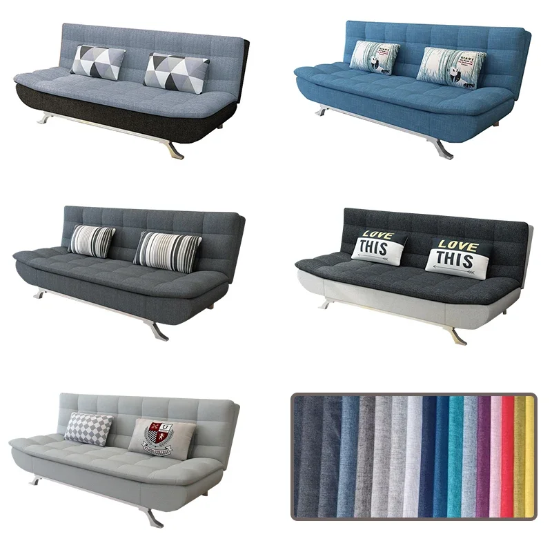 Домашний современный металлический диван-кровать мебель для гостиной