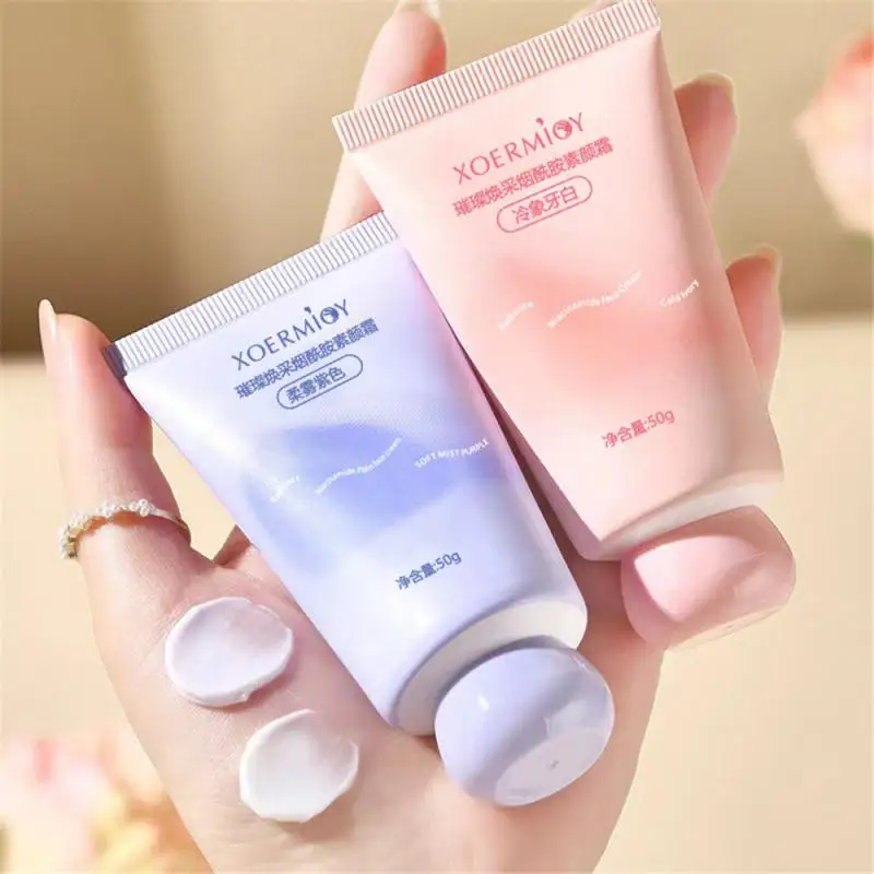 Отбеливающий крем натуральный нежный гладкий ярко-белый водный легкий