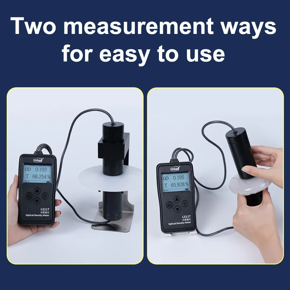 LS117 OD Value Digital Optical Density Meter Lampshade Visible Light Transmittance Measurement Transmission