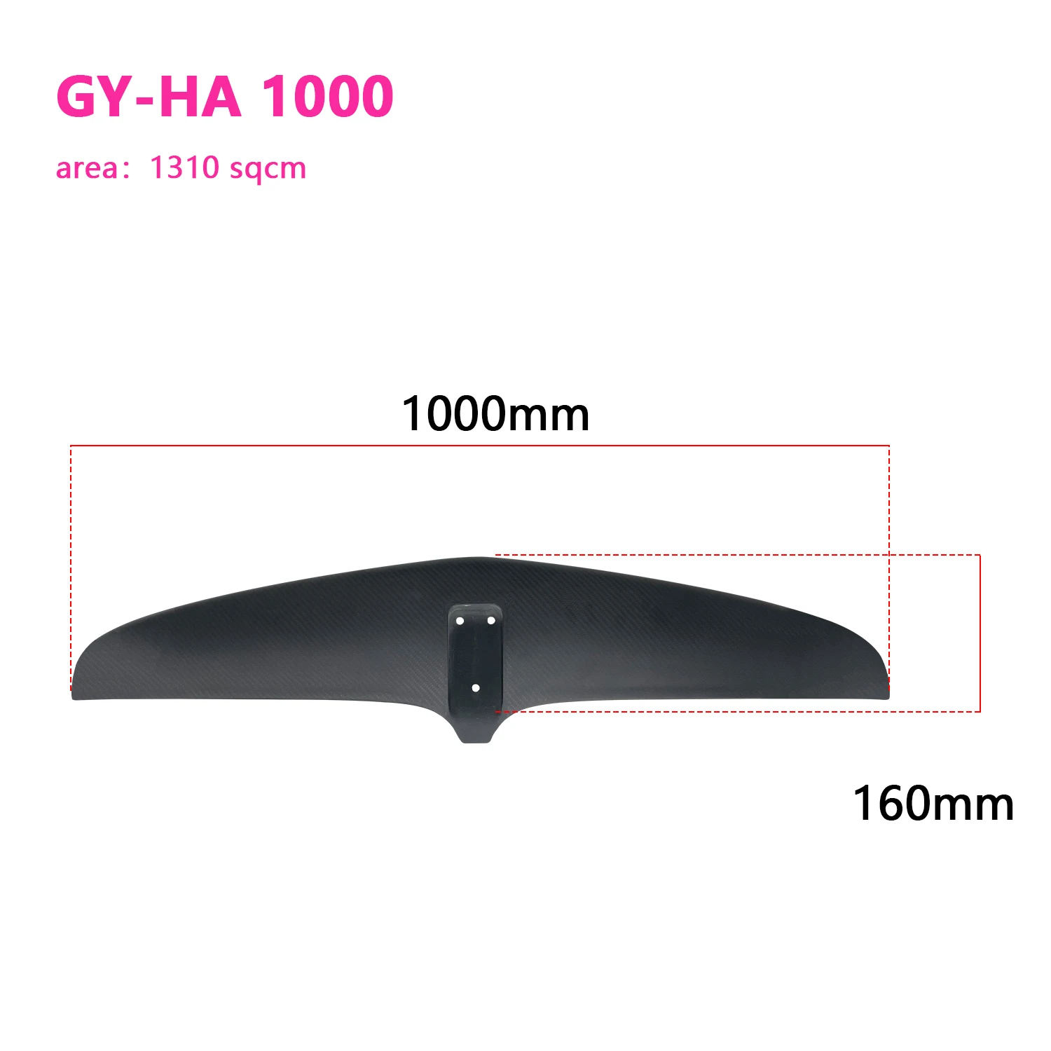 GY-HA1000 настраиваемое углеродное волокно без электропитания гидрофольга 1310 кв. см