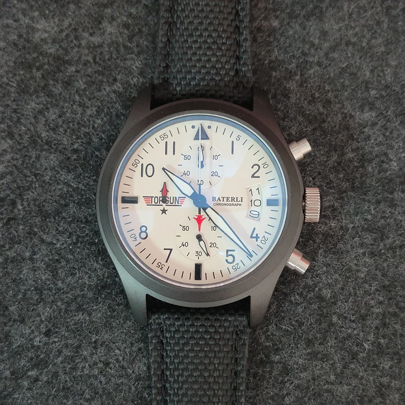 Дешево Часы наручные мужские кварцевые, классические брендовые, с хронографом, из нержавеющей стали, чёрные, в подарок