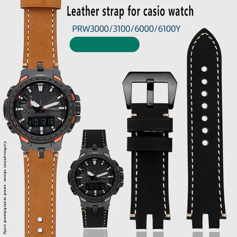 Ремешок для мужских часов Casio PROTREK Mountain ремешок Женский/3100/6000/6100Y Protrek PRW 6000