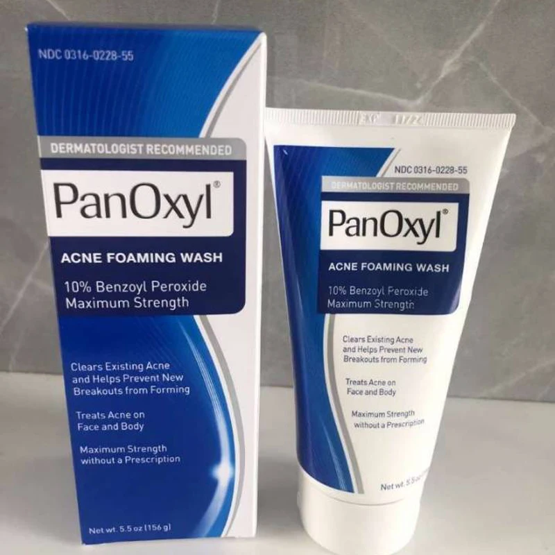 

PanOxyl Acne Foaming Wash Moisturizing Facial Cleanser Anti-Acne Shrink Pores Gentle Hydrating Oil Control Cleansing Skin Care