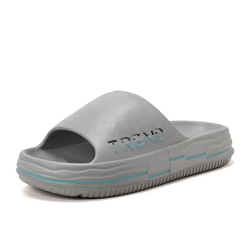 Летние мужские тапочки Eva с мягкой подошвой домашние шлепанцы сандалии на