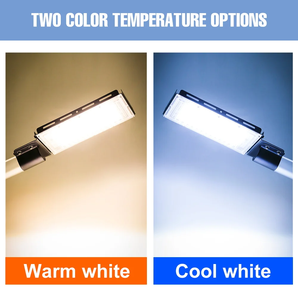 100W LED Street Light 220V Floodlight Wall Lamp Waterproof Outdoor Lighting 50W Led Lampara Courtyard Flood Light Country House