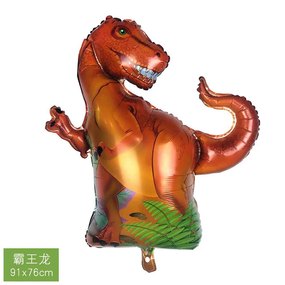 

1Pc Big Cartoon Dinosaur Balloon Aluminum Film Balloon Decoration Children's Day Birthday Party Decor Tyrannosaurus Rex Balloons