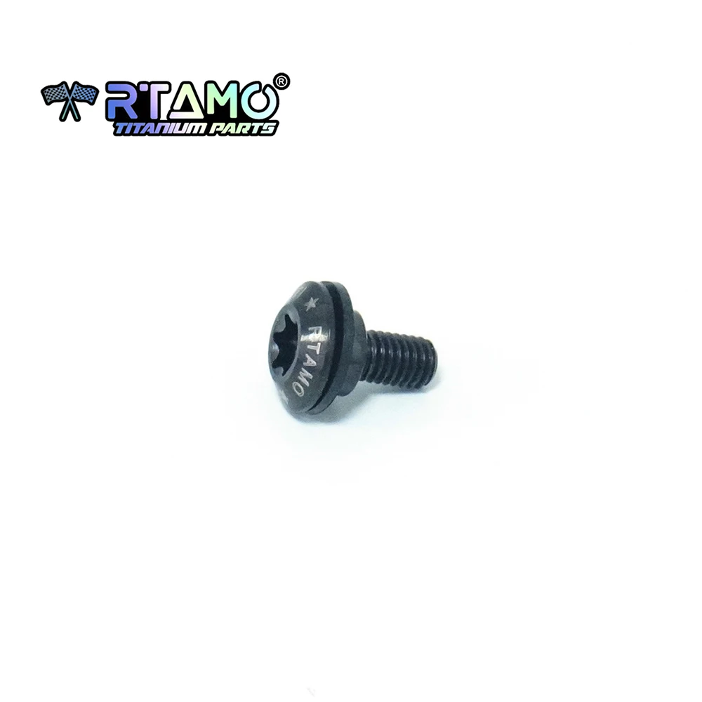 

RTAMO Болт из титанового сплава Gr5 M5X12X8S подходит для винтов лобового стекла KTM790/890/1290