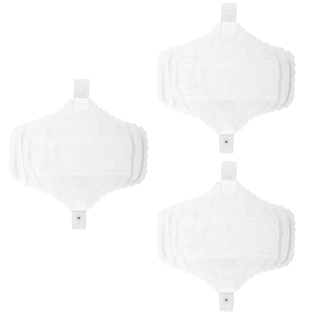 

3pcs Reusable Washable Menstrual Pads Cloth Cotton Sanitary Napkins Pad Super Absorbent Comfortable Liners Sanitary Tampon