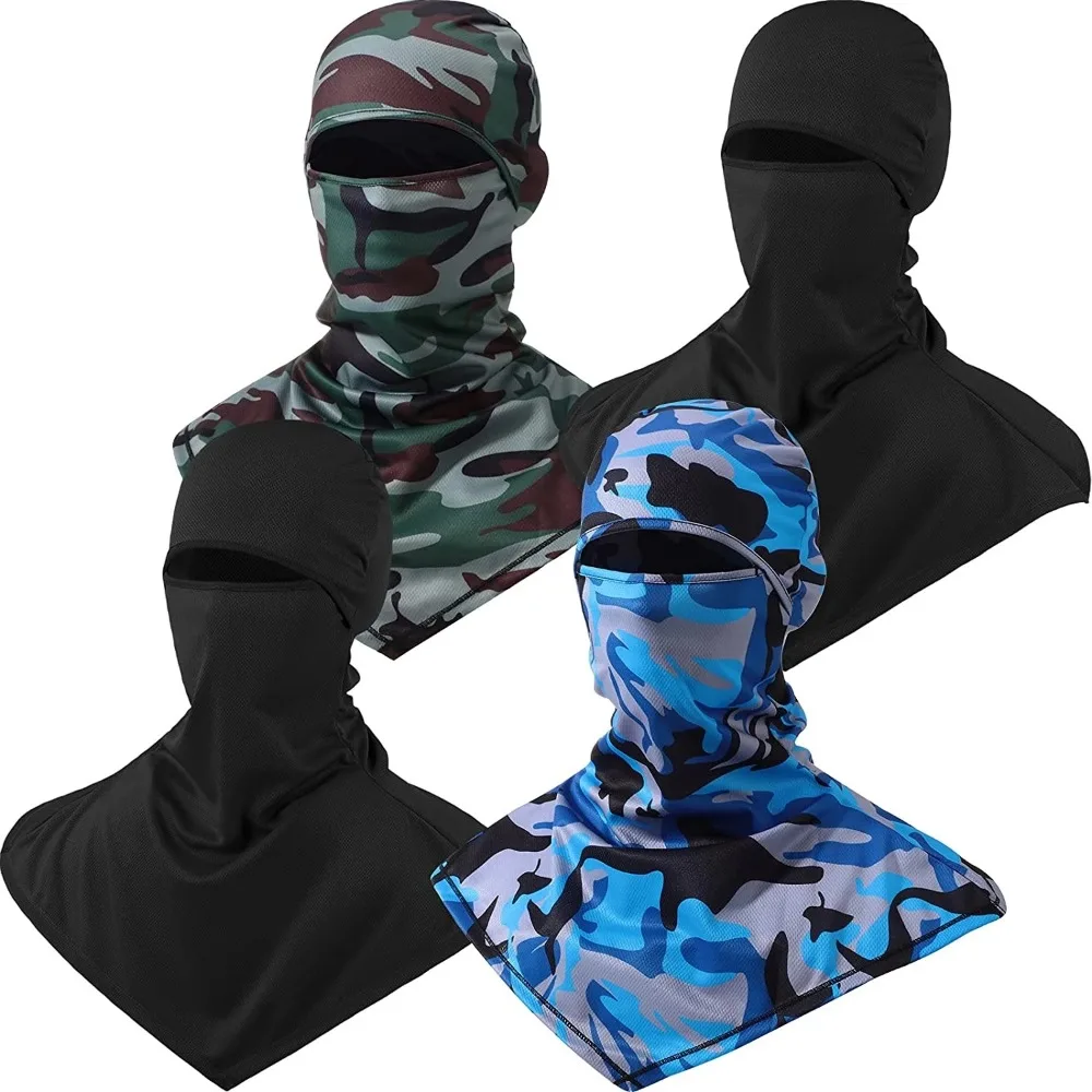 

Men Women Dustproof Fishing Cycling Helmet Snowboarding Neck Covers Mesh Face Cover Hiking Scarves Balaclava Face Mask