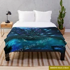 Одеяло Subnautica для игры Indie, супер мягкое одеяло с принтом для семейного автомобиля и дивана, летние офисные одеяла