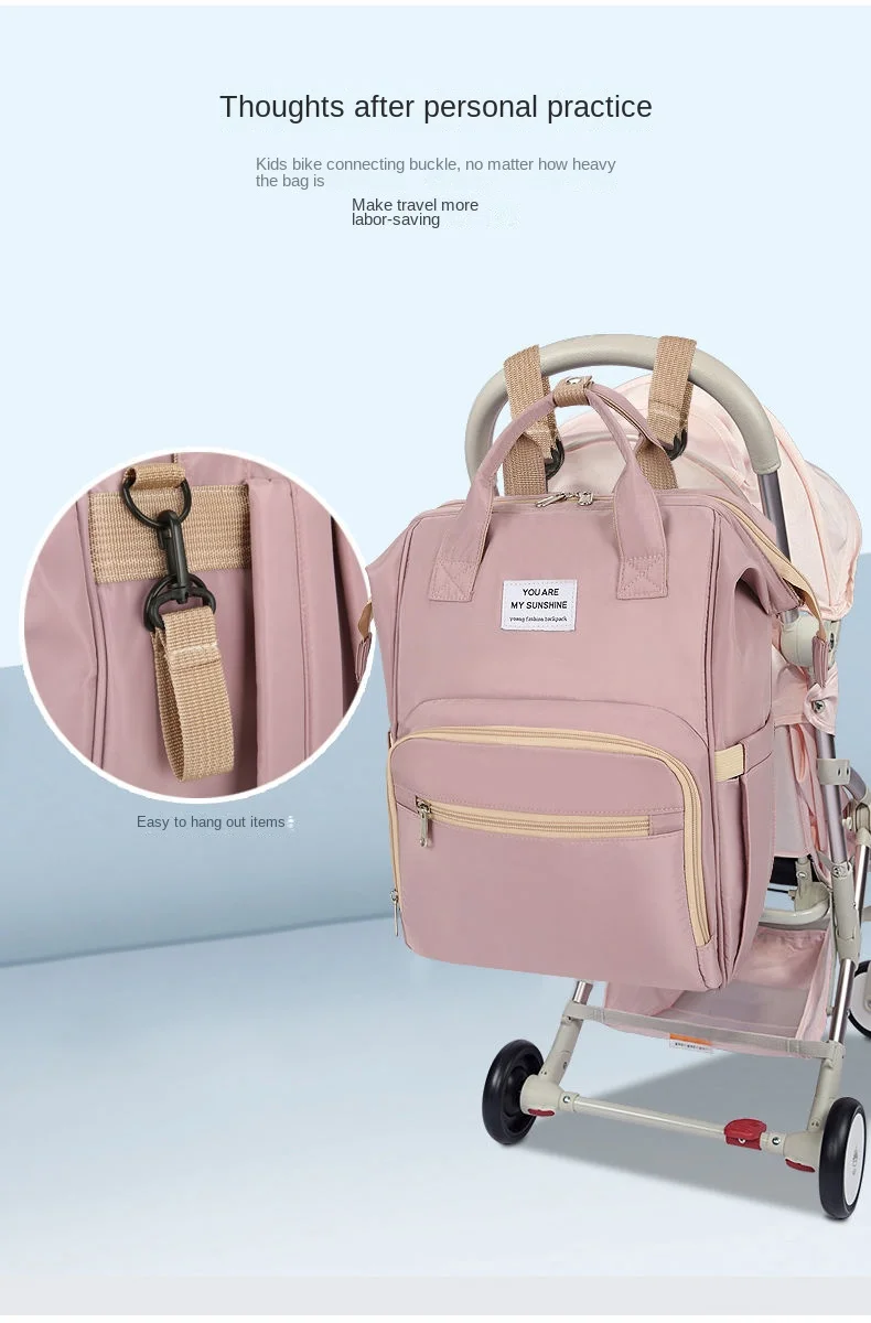 New Waterproof Maternity Bags Baby Mummy Diaper Printed Nappy Bag Mom Backpack For Stroller Nursing Care #Y |