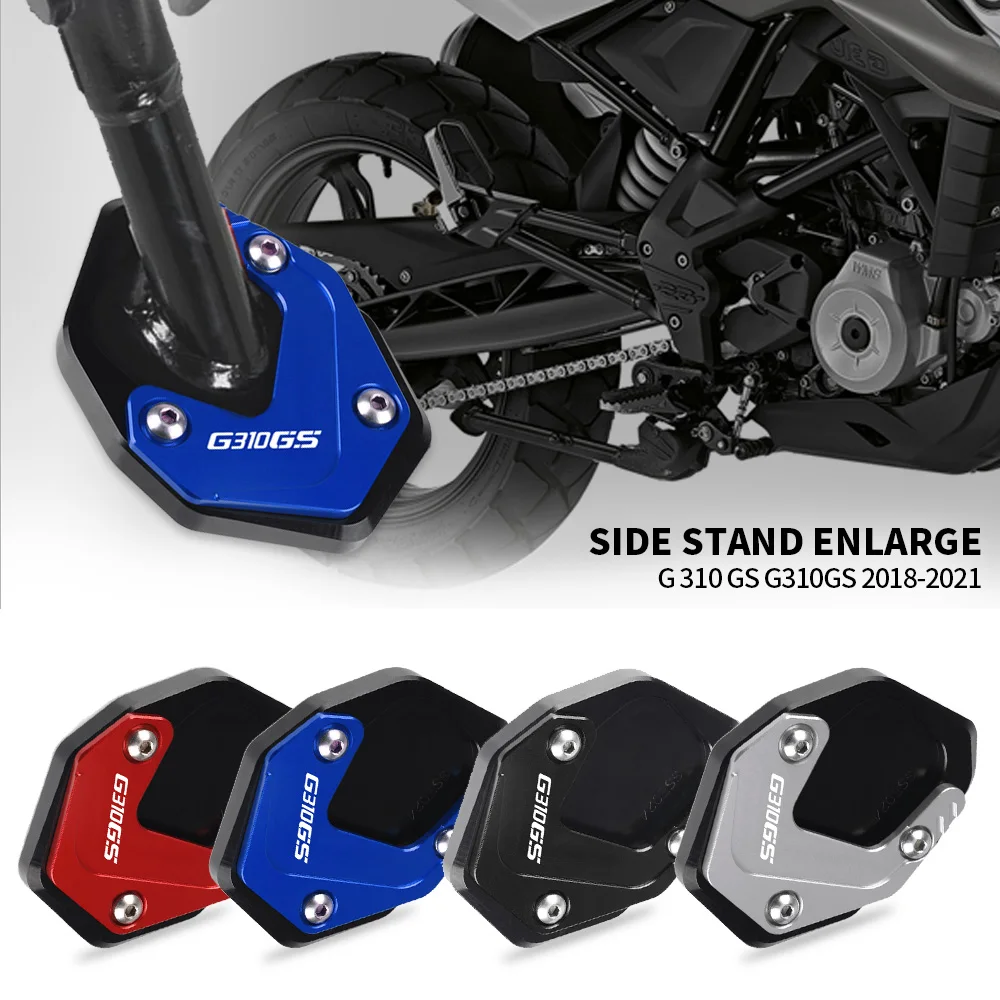 

For BMW G310GS G 310 GS 2019 2020 2021 2022 CNC Kickstand Side Stand Extension Foot Pad Support Motorcycle Accessories G310 GS
