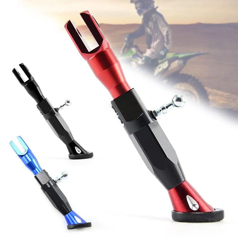 

Retractable Universal Side Stand Motorbike Side Kick Stand Support Foot Shelf Parking Racks Motorcycle Kickstand