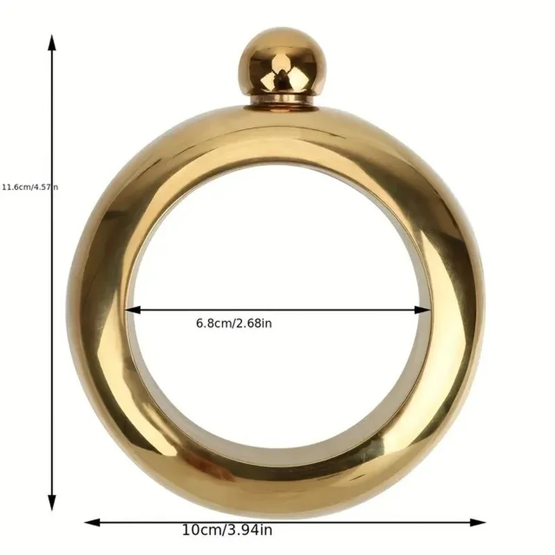 Элегантный Набор Аксессуаров Для Фляги На 3 5 Унции Виски Водки Спирта - Шикарный