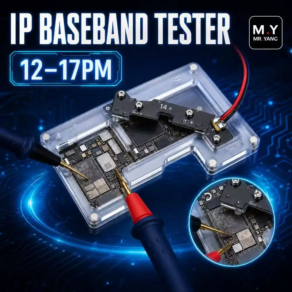 Фото Диагностический инструмент M.Y IP 12-17PM Series для тестирования базовых модулей и определения чипов материнских плат мобильных телефонов, для ремонта логических плат. №1