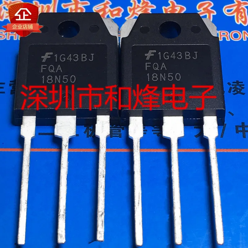 

5PCS-10PCS FQA18N50 TO-3P 20A 500V NEW AND ORIGINAL ON STOCK