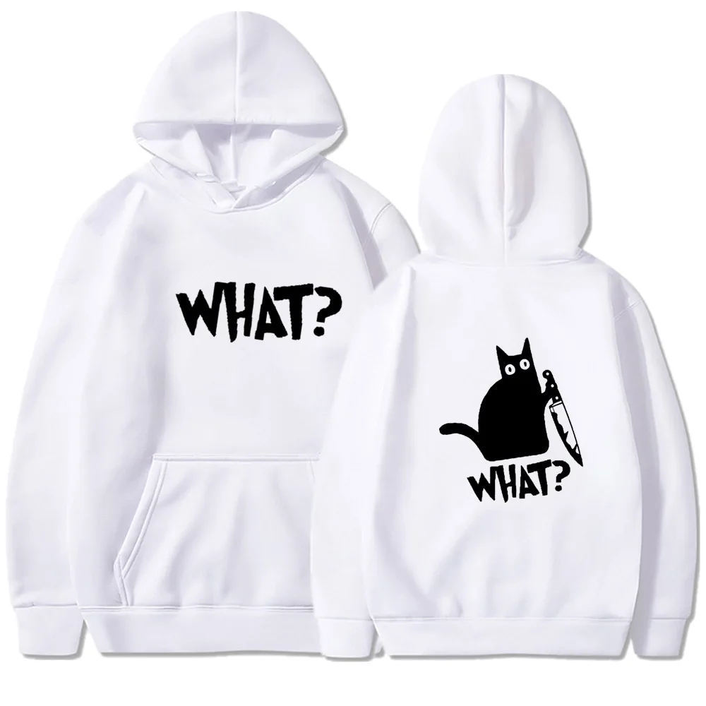 Кухонная Толстовка Унисекс С Кошачьей Тематикой Флисовая Повседневная Длинными