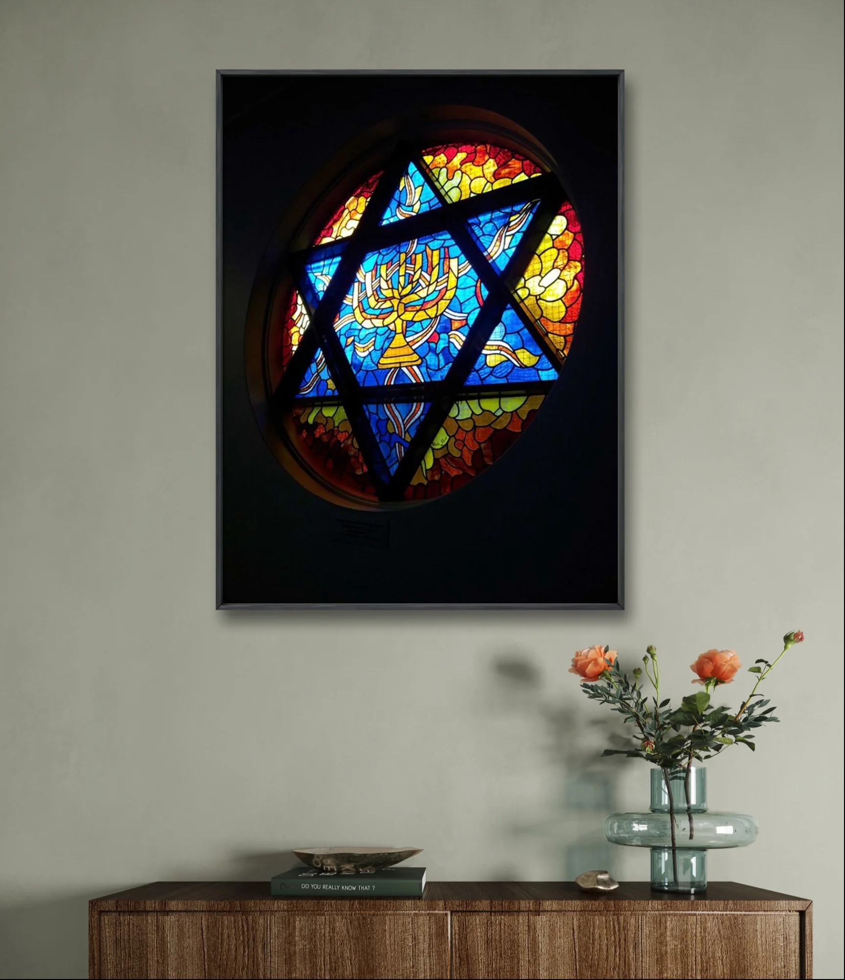 Рисунок 3 - Картина из страз иудаизм 5D