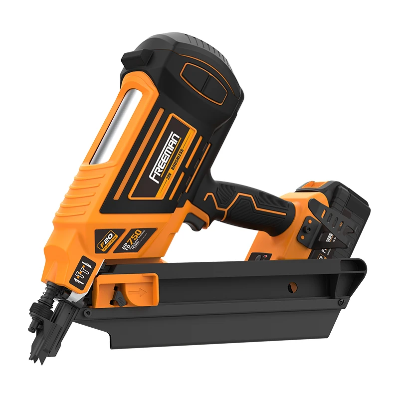 Brushless MOTOR 20 V LD3490 34 degree CORDLESS CLIPPED HEAD FRAMING NAILER replace gas gun