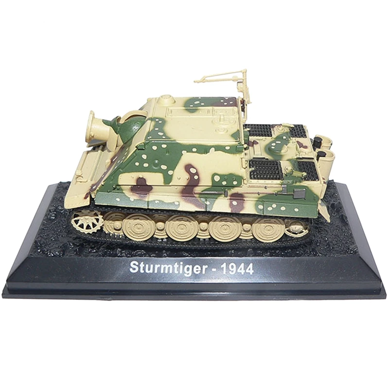 

-1/72 Scale Diecast Tank Models German Assault Tank Static Tank Model Toy For Home Decoration Collectible
