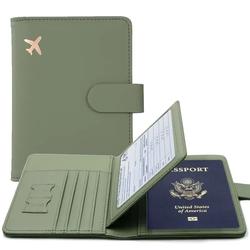 

Мужской кошелек, Обложка для паспорта, Кожаная Обложка для путешествий, Женская Обложка для паспорта с отделением для карт, защитная обложка для кредитных карт, искусственная кожа