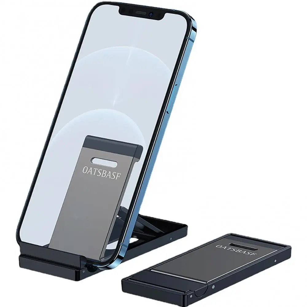 

2023 Mini Desk Bracket Foldable Moblie Phone Stand Adjustable Desk Stand Holder For Iphone 13 Pro Max Ipad Xiaomi Desktop Holder