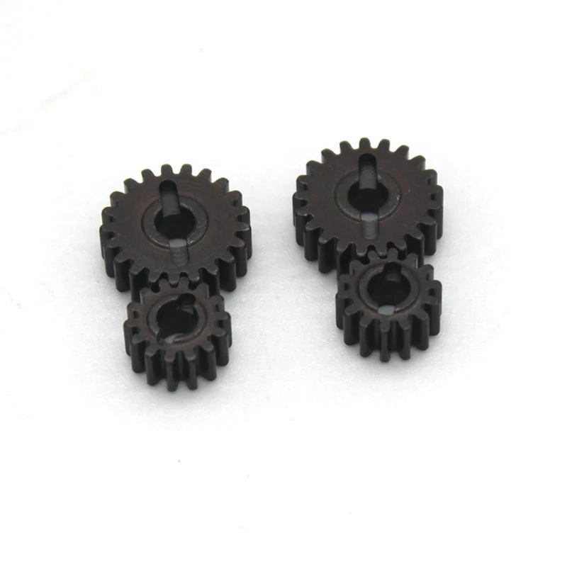 

4 шт. Металлический Стальной портальный осевой комплект шестерней 21T 12T для 1/24 FMS FCX24 RC Crawler Car Замена
