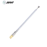 1pc 354mm 4 section telescopic stainless steel am fm radio universal antenna
