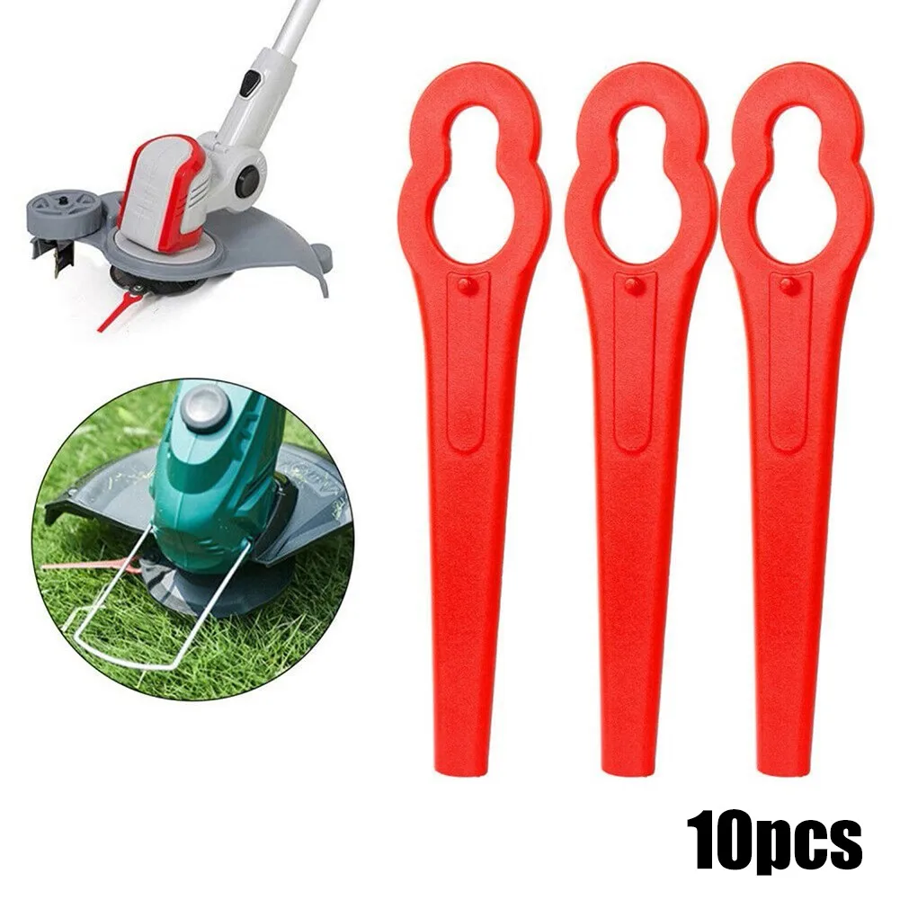 

10pcs Replacement Blades For Einhell Cordless Grass Trimmer GE-CT 18 Grass Trimmer Plastic Blades Lawnmower Blades