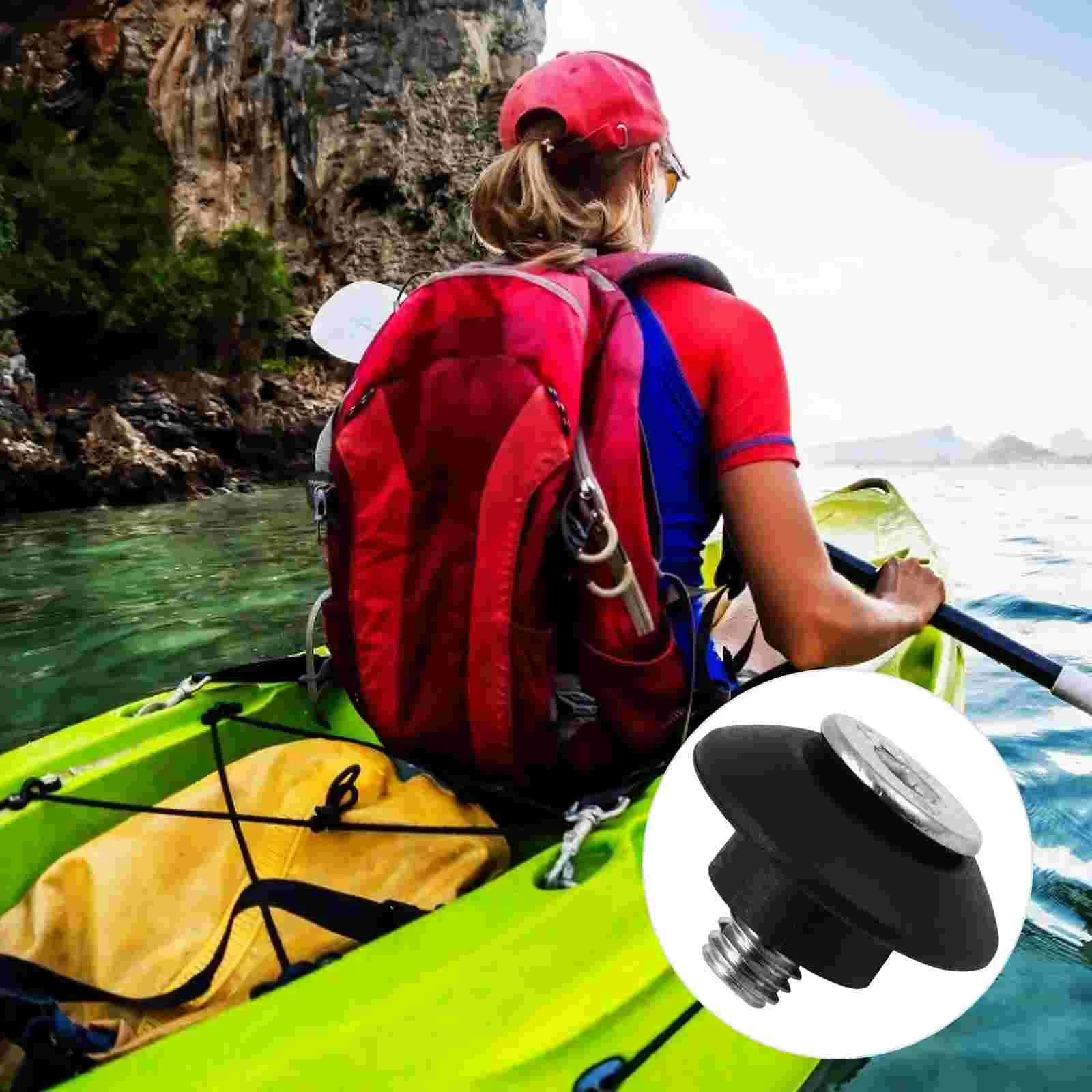 

Kayak Deck Pad Eye Guide Buckle Line Bungee Cord Outfitting Screw Canoe Nylon Strength High Kayaks Rigging Boat Fitting Tie