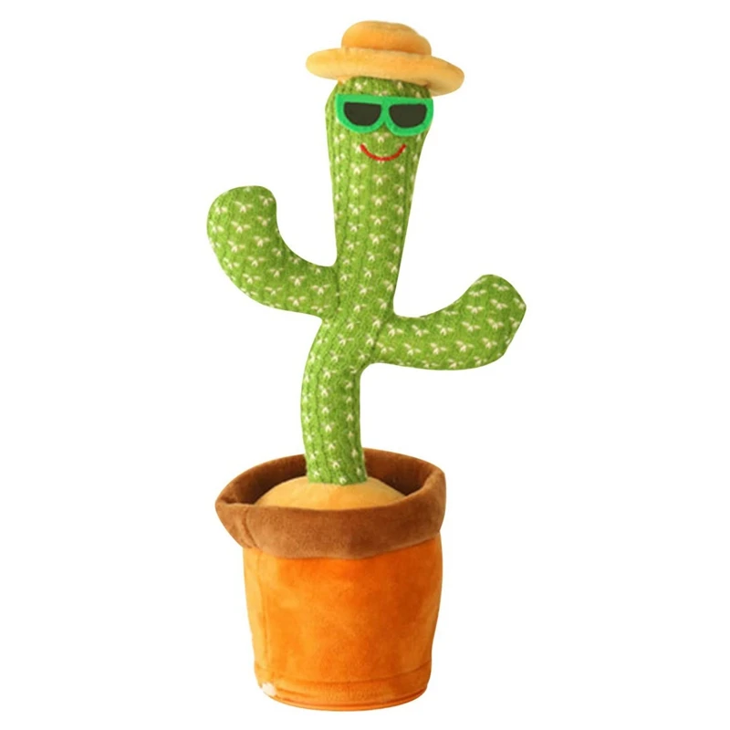 

Dancing Cactus Singing Cactus Toy Cactus Plush Toy For Home Decoration And Children Playing Childhood Toys Electronic