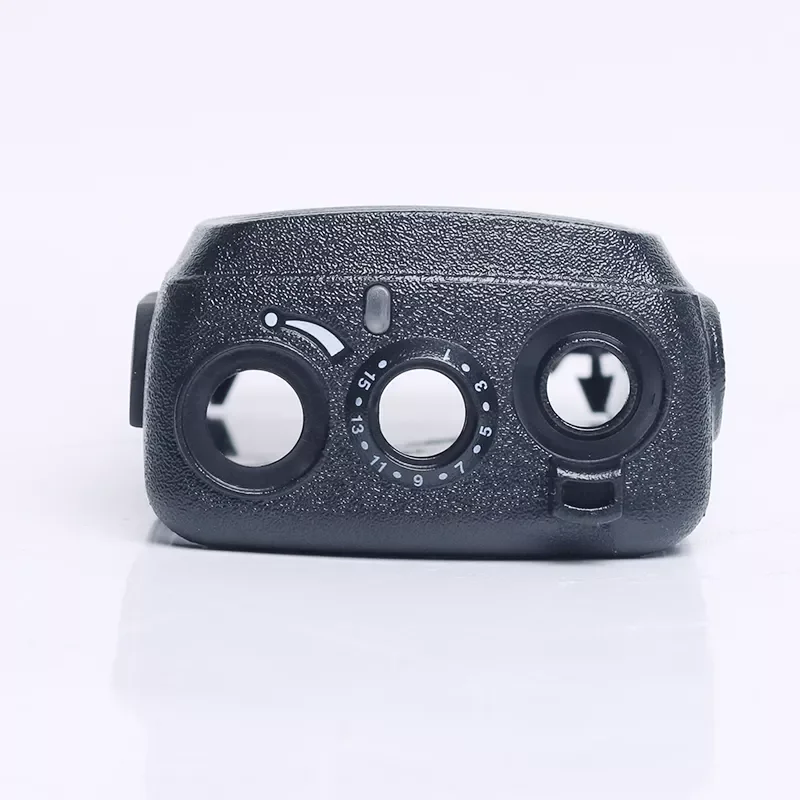 Black Housing Shell Front Case with Volume Channel Knobs for Motorola Walkie Talkie XIR P3688 DP1400 DEP450 Two Way Radio