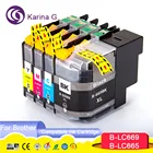 Для LC669 LC665 Совместимый картридж для Brother LC 669 665 для Brother MFC-J2320 MFC-J2720 и т. Д.