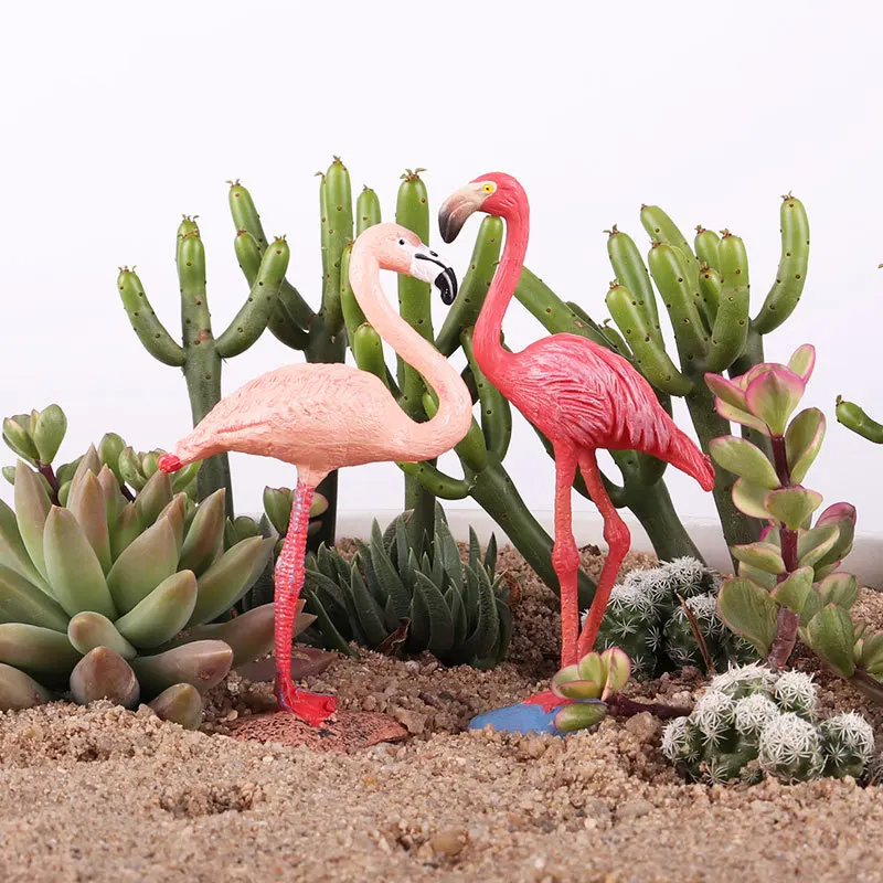 

Random 1pc Hawaii Flamingo Cake Topper Happy Tropical Aloha Hawaiian Birthday Party Decor Jungle Safari Wedding Supplies