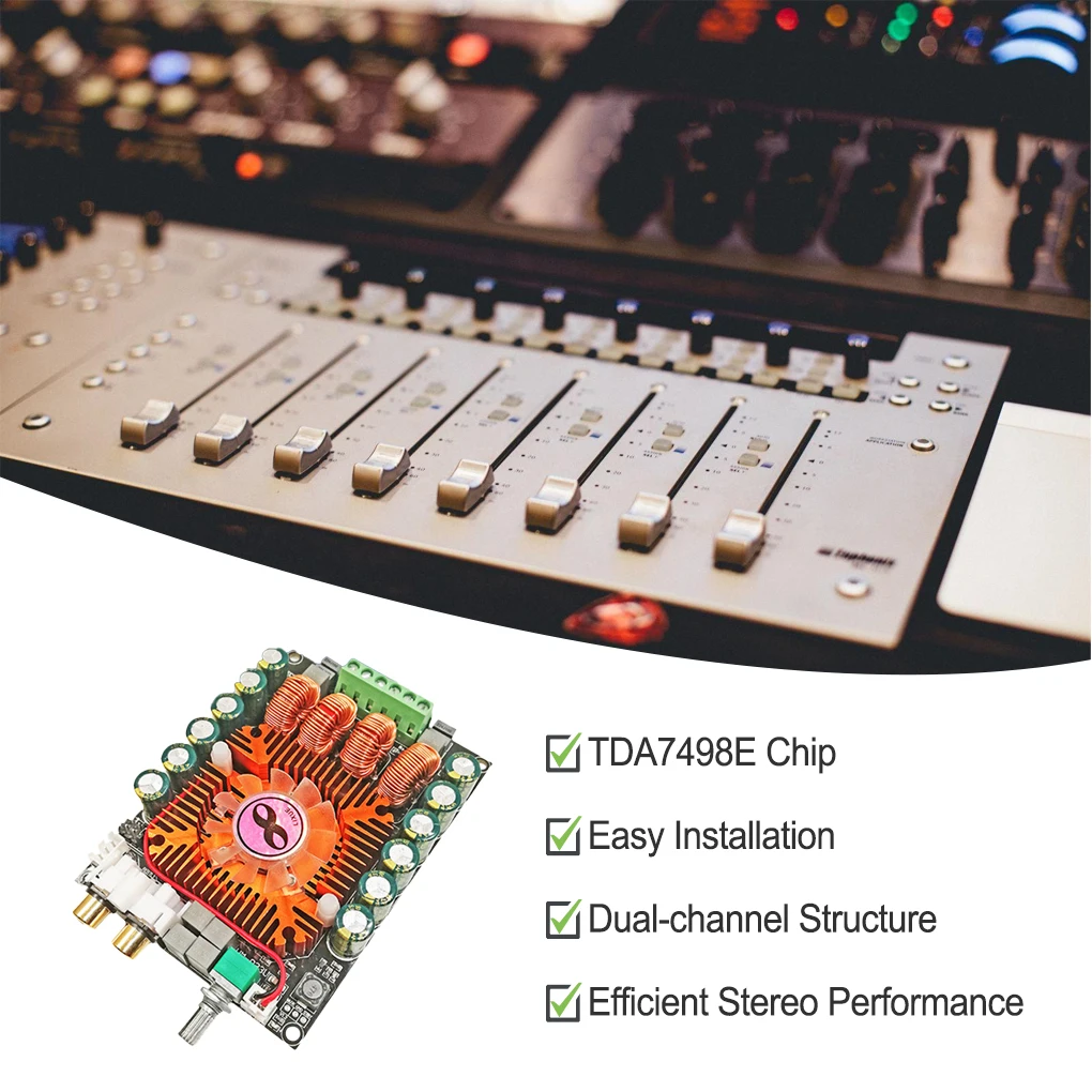 

Цифровая плата усилителя TDA7498E, Фотоэлементы BTL220W, платы усилителя