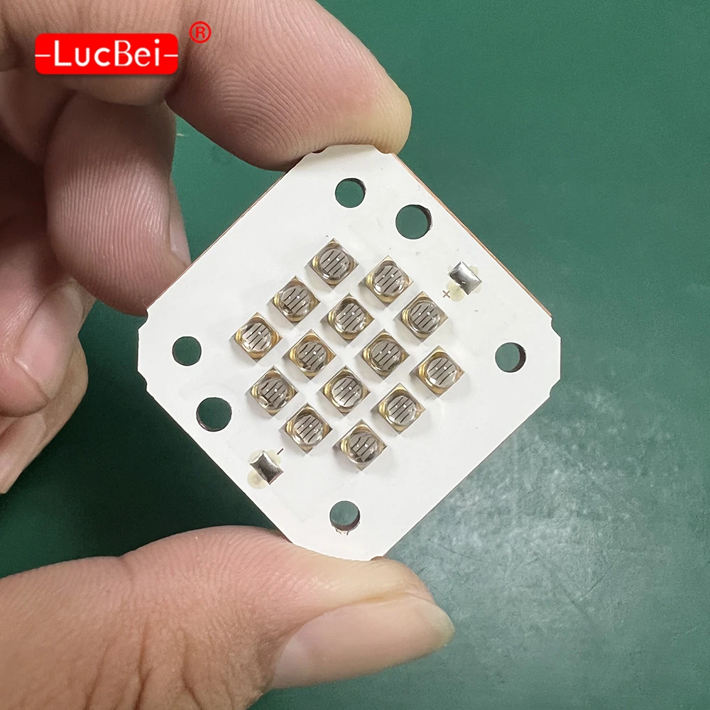 High Power 50W 3535 UV LED Module Light 365nm 385nm 395NM 405NM UV shadowless gel drying curing cure DIY LED module