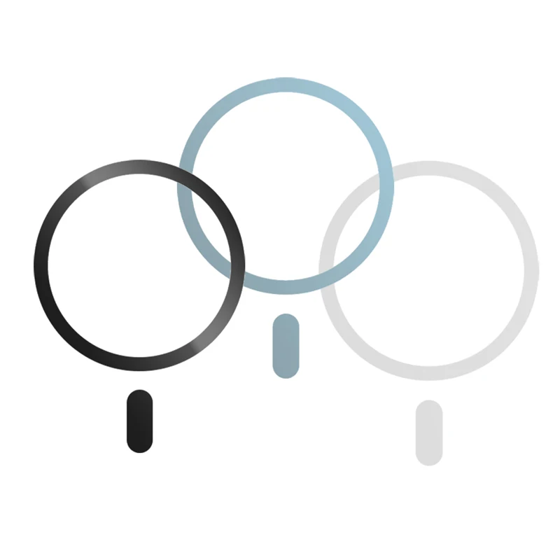 

Sticker Ring for Magsafe Magnetic Plate Ring Universal Metal Sticker Support Wireless Charger Plate Sheet for Magnet Car Holder