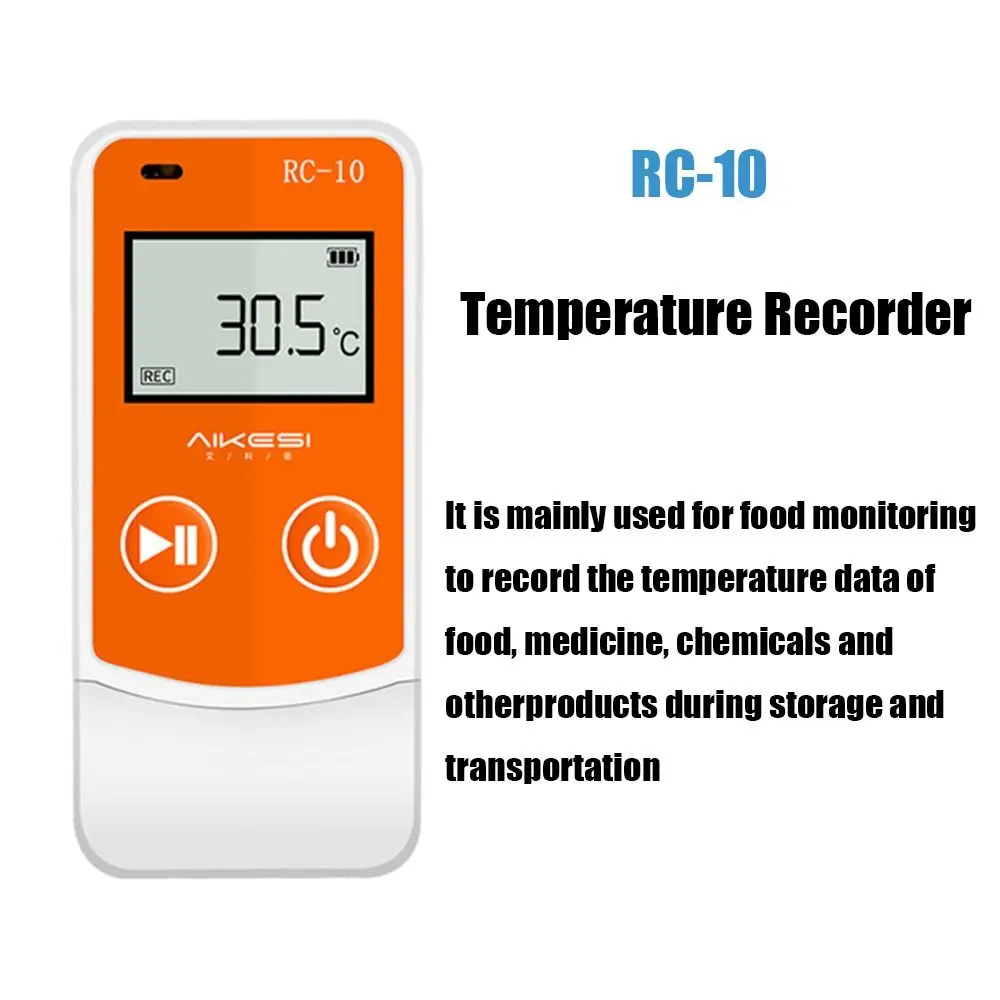 

USB LCD display Laboratory Refrigerated Transport Digital Temperature Recorder Thermometer Temperature Data Logger
