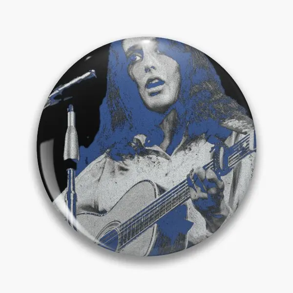 Винтажная мягкая пуговица в стиле Народной певицы Джоан баз булавка для