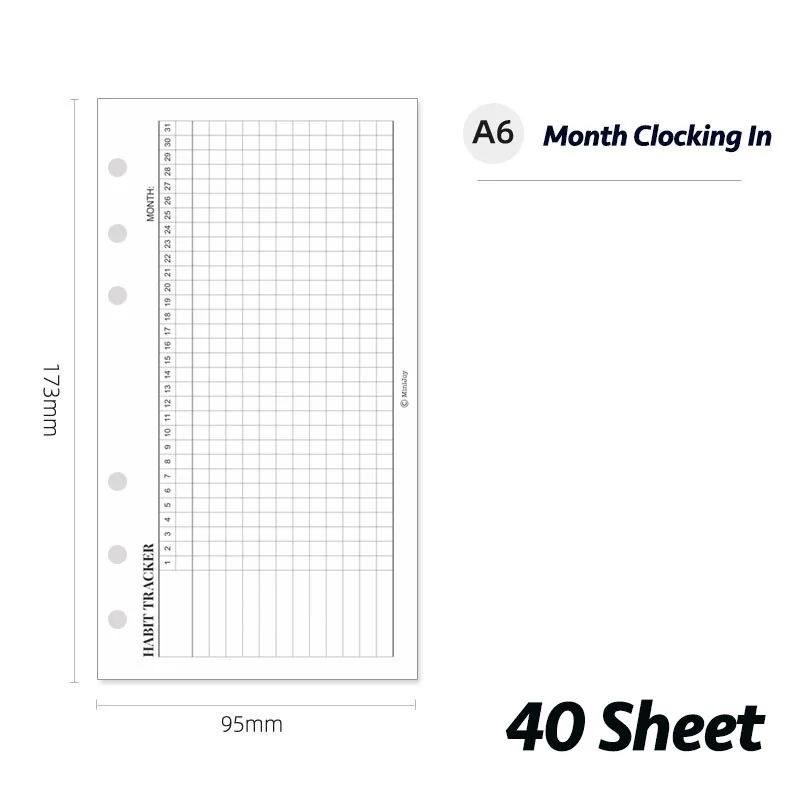 

Минималистичный блокнот Fromthenon A6A7