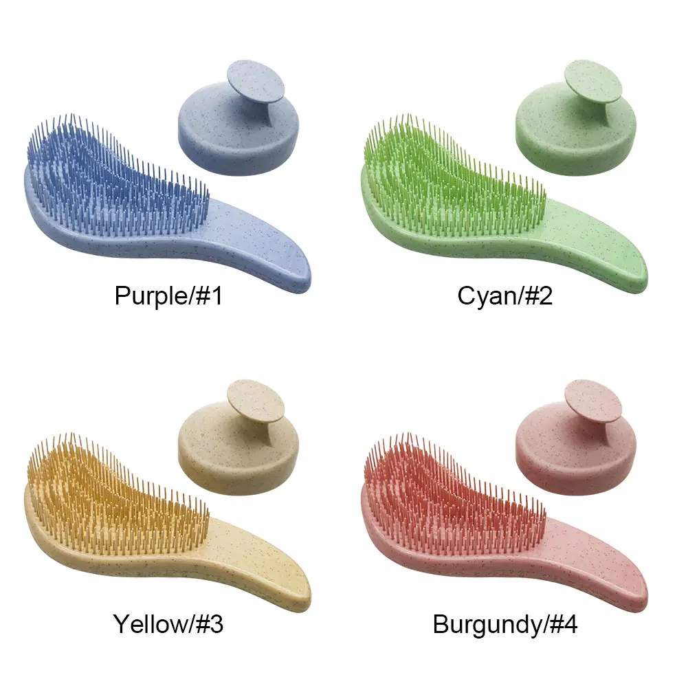 

Силиконовая расческа для массажа кожи головы, 2 шт.