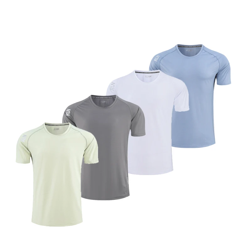 

Men women Quick Dry Short Sleeve Sport T Shirt Gym Jerseys Fitness Shirt Trainer Running T-Shirt Teenager Breathable Sportswears