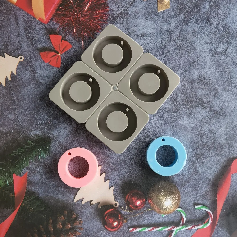 

DIY Round Ring Listing Silicone Mold Large Aromatherapy Gypsum Soap Mold Wax Chip Mold Candle Crystal Epoxy Resin Mold