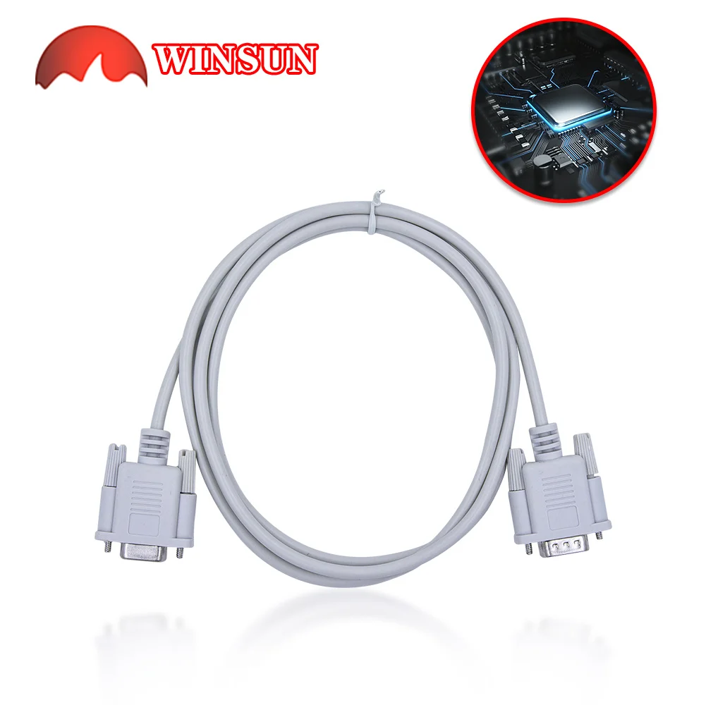 RS232 9-контактный штекер-гнездо DB9 ПК преобразователь удлинитель трансферный