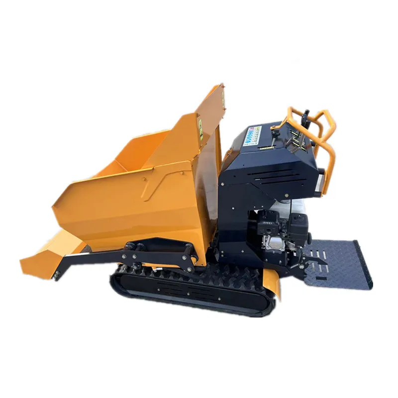 Китайский мини-трактор садовые инструменты гусеничный транспортер погрузчик